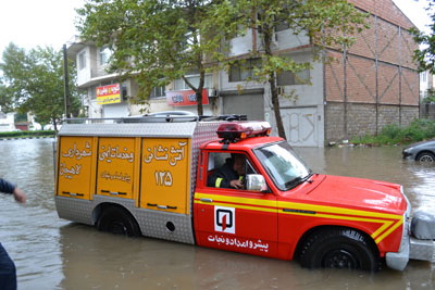 آمادگي شهرداري لاهيجان جهت مقابله با حوادث غير مترقبه